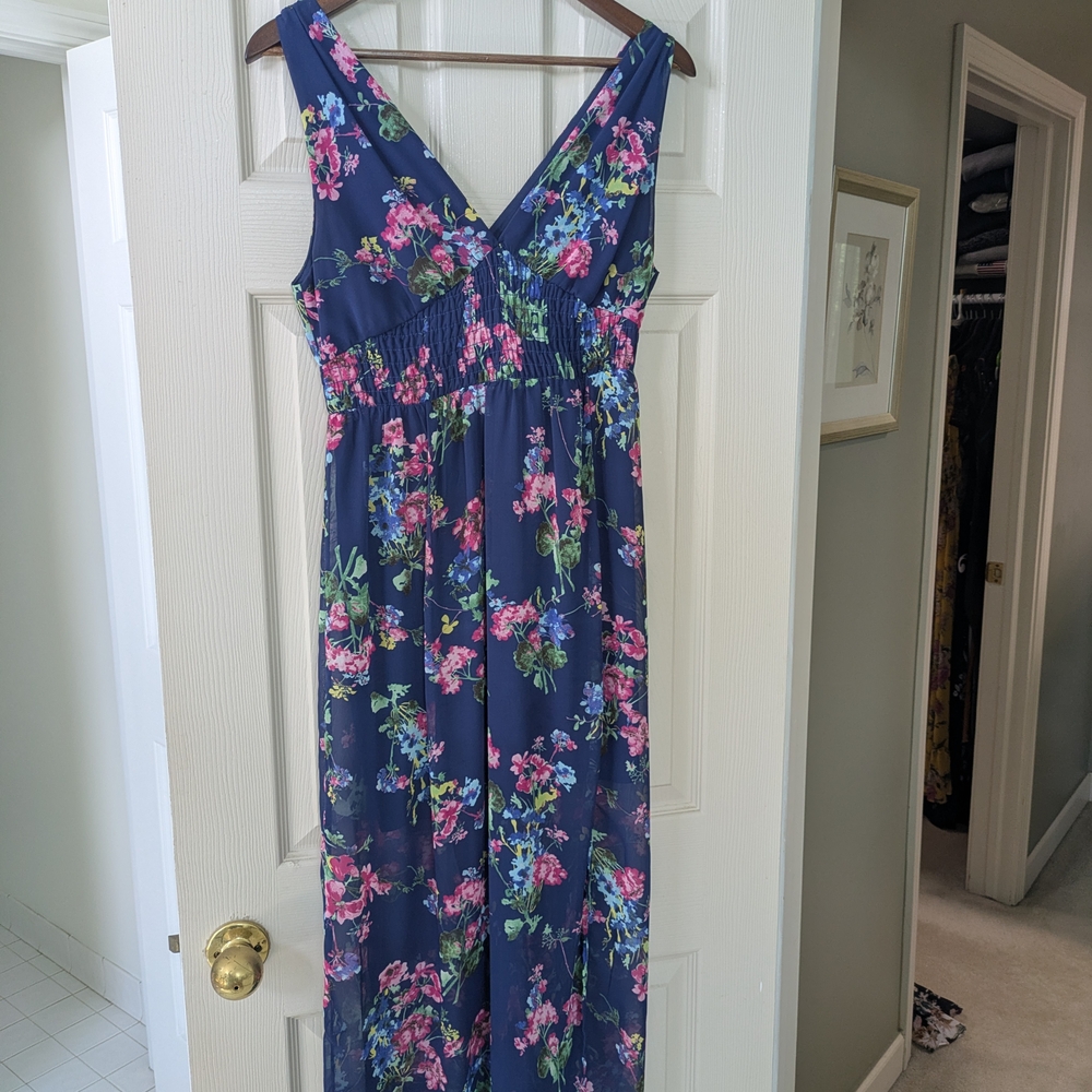 Sienna Sky Navy Floral Dress
